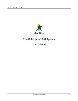 starhub voicemail